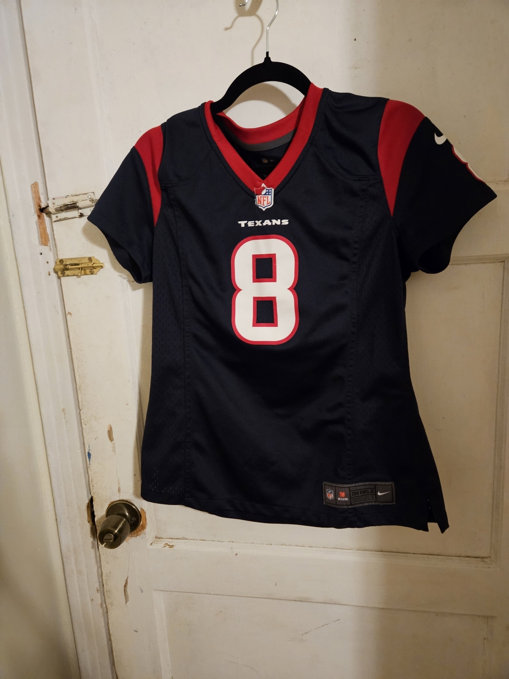 Nike Houston Texans Matt Schaub Nike On Field Game Jersey On Field Jersey Black